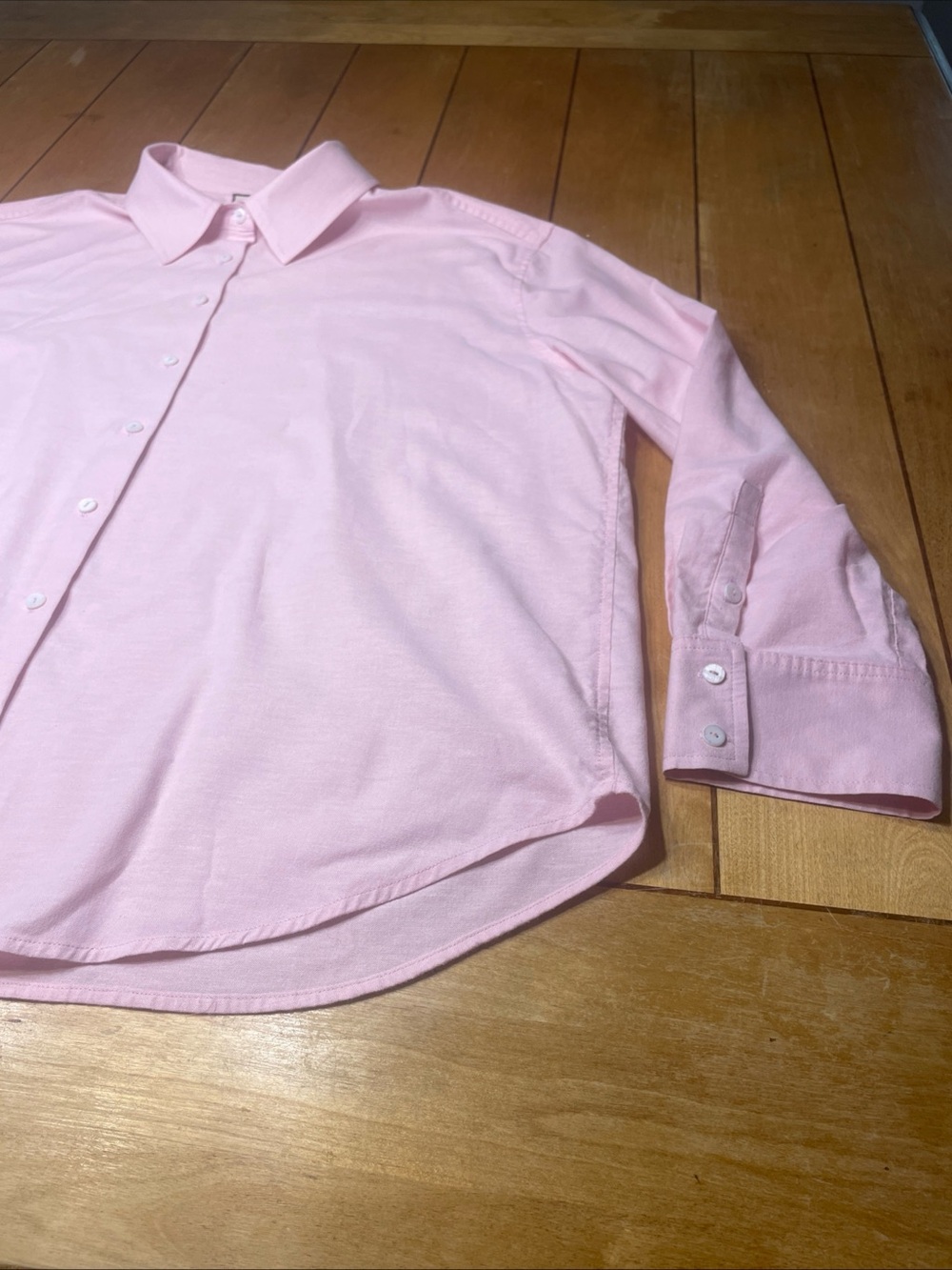 Tuckernuck Soft Pink Button-Down Shirt Size XXL Performance Cotton Blend
